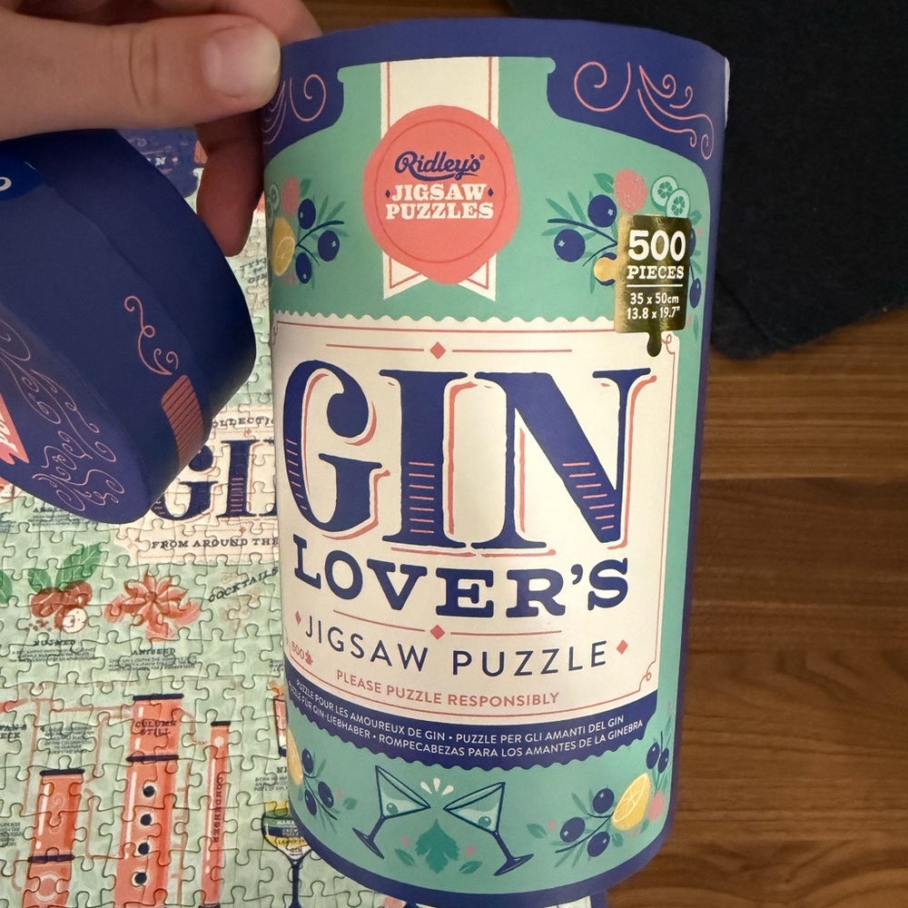 Ridley’s gin lovers puzzle